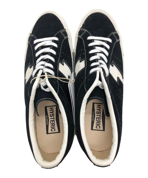Hysteric Glamour（ヒステリックグラマー）Hysteric Glamour (ヒステリックグラマー) スニーカー ブラック サイズ: 27cm 未使用品の古着・服飾アイテム