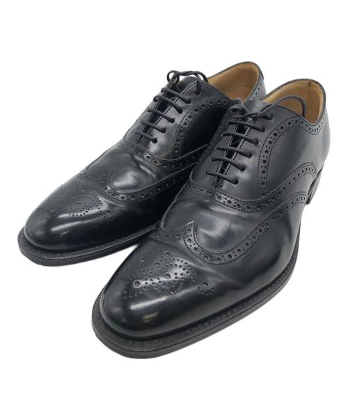CHURCH'S（チャーチ）CHURCH'S (チャーチ) ウィングチップシューズ ブラック サイズ:24cmの古着・服飾アイテム