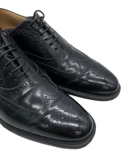 CHURCH'S（チャーチ）CHURCH'S (チャーチ) ウィングチップシューズ ブラック サイズ:24cmの古着・服飾アイテム