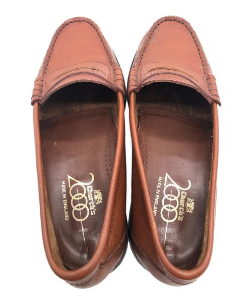 Church’s（チャーチ）Church’s (チャーチ) 2000年記念　ローファー ブラウン サイズ:26cmの古着・服飾アイテム