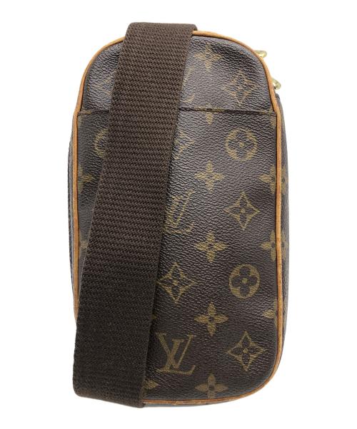 LOUIS VUITTON（ルイ ヴィトン）LOUIS VUITTON (ルイ ヴィトン) ポシェットガンジュ ブラウンの古着・服飾アイテム