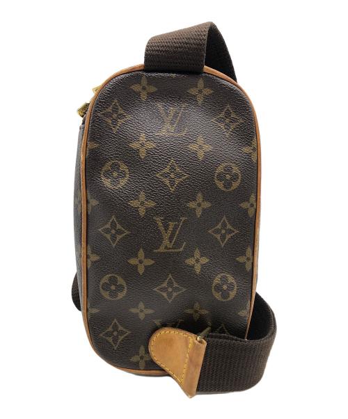 LOUIS VUITTON（ルイ ヴィトン）LOUIS VUITTON (ルイ ヴィトン) ポシェットガンジュ ブラウンの古着・服飾アイテム