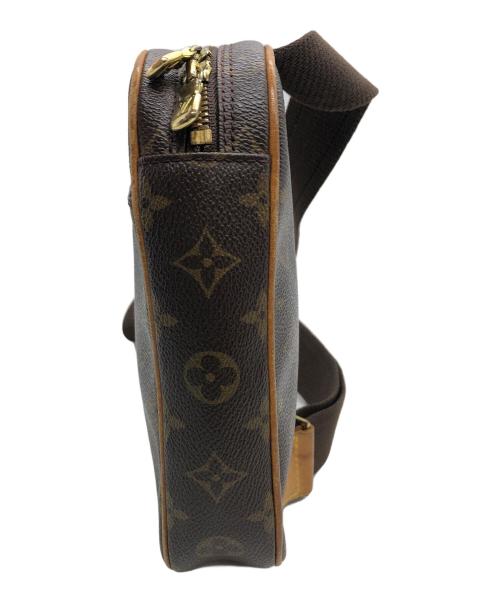 LOUIS VUITTON（ルイ ヴィトン）LOUIS VUITTON (ルイ ヴィトン) ポシェットガンジュ ブラウンの古着・服飾アイテム
