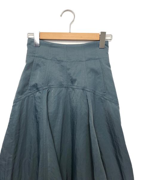 FRAY ID（フレイ アイディー）FRAY ID (フレイ アイディー) スカート ブルー サイズ:０ 未使用品の古着・服飾アイテム