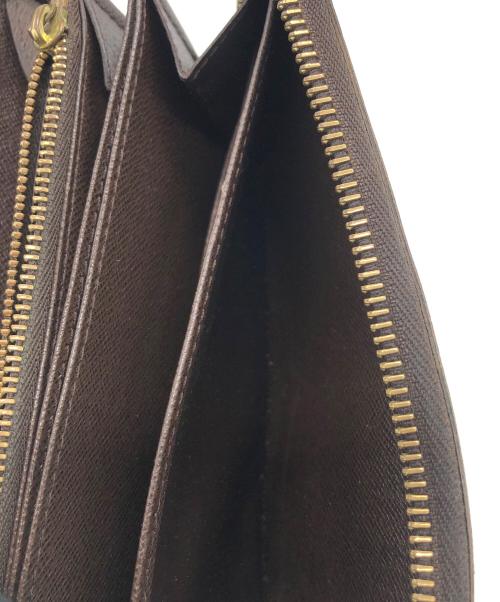 LOUIS VUITTON（ルイ ヴィトン）LOUIS VUITTON (ルイ ヴィトン) ダミエ ジッピー ウォレット ブラウンの古着・服飾アイテム