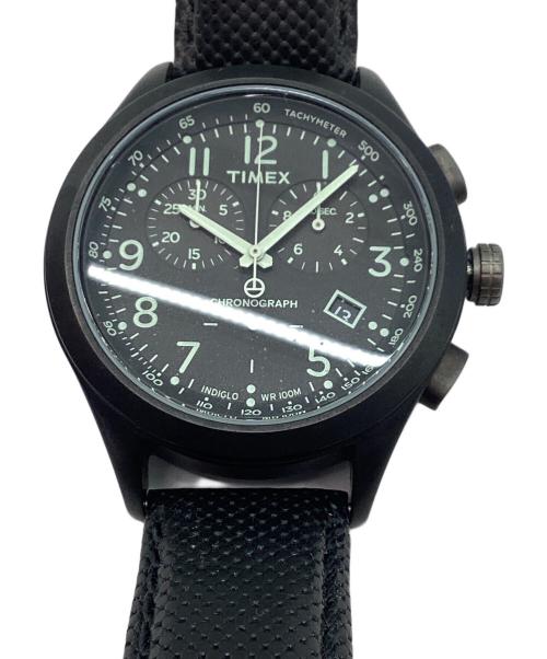 TIMEX（タイメックス）TIMEX (タイメックス) 腕時計 ブラックの古着・服飾アイテム