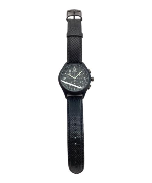 TIMEX（タイメックス）TIMEX (タイメックス) 腕時計 ブラックの古着・服飾アイテム