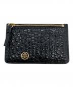 TORY BURCHトリーバーチ）の古着「カードケース」｜ブラック