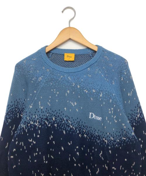Dime（ダイム）Dime (ダイム) ニット スカイブルー サイズ:Mの古着・服飾アイテム
