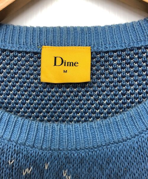 Dime（ダイム）Dime (ダイム) ニット スカイブルー サイズ:Mの古着・服飾アイテム