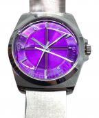 PAUL SMITHポールスミス）の古着「腕時計」｜パープル