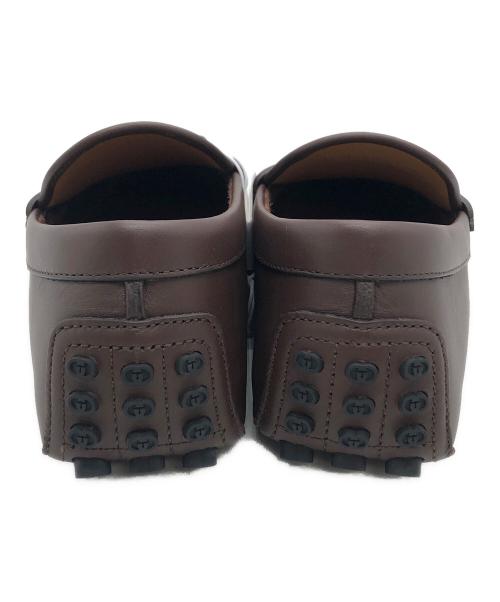 GUCCI（グッチ）GUCCI (グッチ) ドライビングシューズ ブラウン サイズ:26cm 未使用品の古着・服飾アイテム