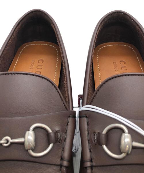 GUCCI（グッチ）GUCCI (グッチ) ドライビングシューズ ブラウン サイズ:26cm 未使用品の古着・服飾アイテム