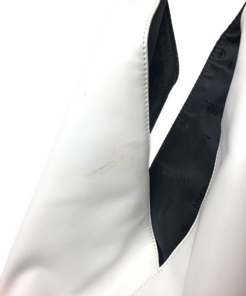 MM6 Maison Margiela（エムエムシックスメゾンマルジェラ）MM6 Maison Margiela (エムエムシックスメゾンマルジェラ) エコレザージャパニーズトートバッグ ホワイトの古着・服飾アイテム