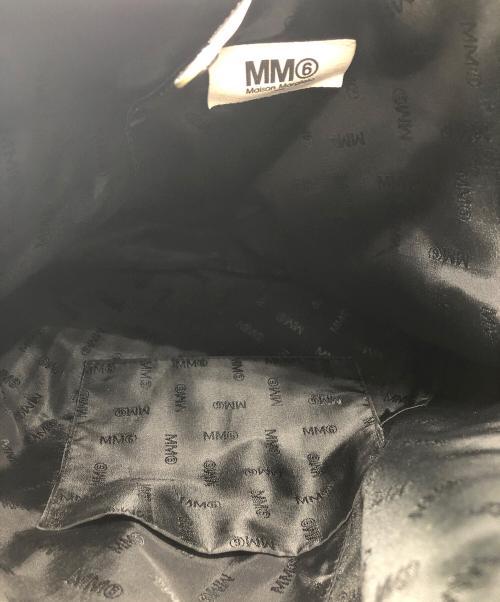 MM6 Maison Margiela（エムエムシックスメゾンマルジェラ）MM6 Maison Margiela (エムエムシックスメゾンマルジェラ) エコレザージャパニーズトートバッグ ホワイトの古着・服飾アイテム