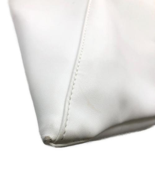 MM6 Maison Margiela（エムエムシックスメゾンマルジェラ）MM6 Maison Margiela (エムエムシックスメゾンマルジェラ) エコレザージャパニーズトートバッグ ホワイトの古着・服飾アイテム
