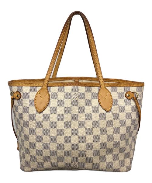 LOUIS VUITTON（ルイ ヴィトン）LOUIS VUITTON (ルイ ヴィトン) ダミエ・アズール ネヴァーフルPM ホワイトの古着・服飾アイテム