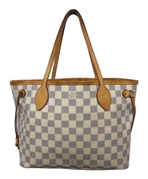 LOUIS VUITTON（ルイ ヴィトン）LOUIS VUITTON (ルイ ヴィトン) ダミエ・アズール ネヴァーフルPM ホワイトの古着・服飾アイテム