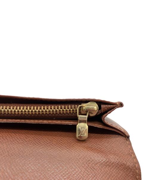 LOUIS VUITTON（ルイ ヴィトン）LOUIS VUITTON (ルイ ヴィトン) ポルトフォイユ・ブラザ　 ブラウンの古着・服飾アイテム