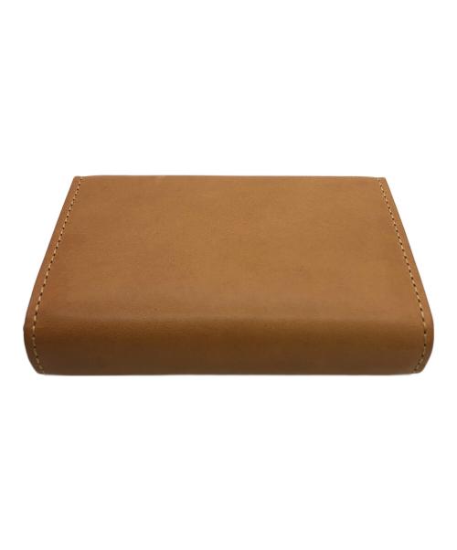 M+（エムピウ）m+ (エムピウ) 2つ折り財布 ブラウンの古着・服飾アイテム