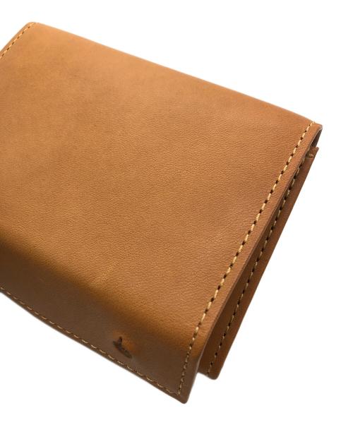 M+（エムピウ）m+ (エムピウ) 2つ折り財布 ブラウンの古着・服飾アイテム