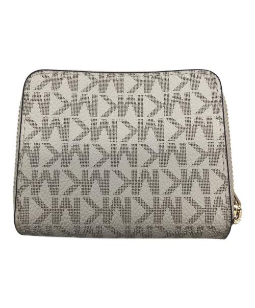 MICHAEL KORS（マイケル・コース）MICHAEL KORS (マイケルコース) 3つ折り財布 ベージュ 未使用品の古着・服飾アイテム