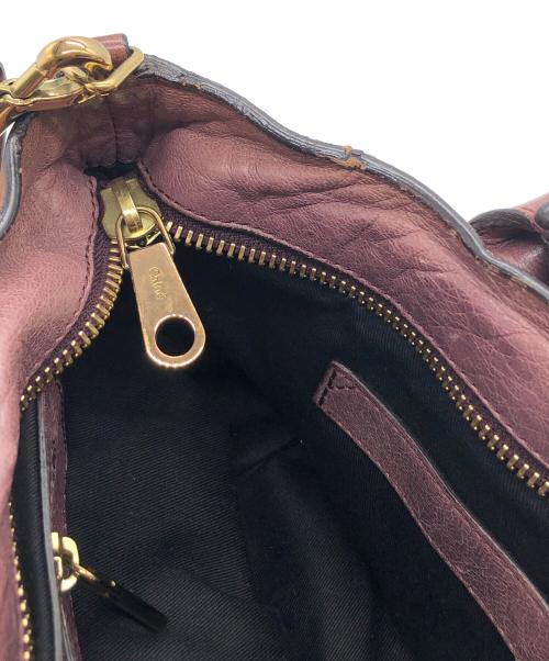 Chloe（クロエ）Chloe (クロエ) エテル　2WAYバッグ ブラウンの古着・服飾アイテム