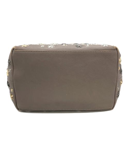 JIMMY CHOO（ジミーチュウ）JIMMY CHOO (ジミーチュウ) ハンドバッグ ブラウンの古着・服飾アイテム