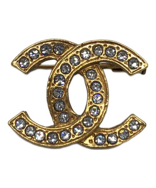 CHANEL（シャネル）CHANEL (シャネル) ココマークブローチ ゴールドの古着・服飾アイテム