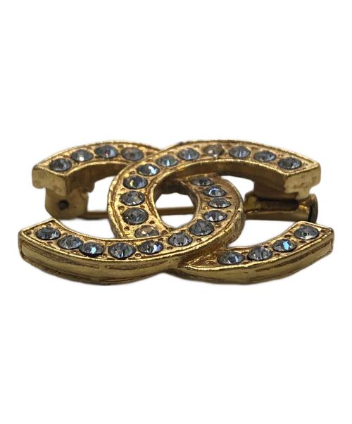 CHANEL（シャネル）CHANEL (シャネル) ココマークブローチ ゴールドの古着・服飾アイテム