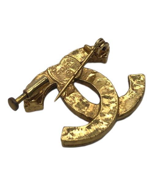 CHANEL（シャネル）CHANEL (シャネル) ココマークブローチ ゴールドの古着・服飾アイテム