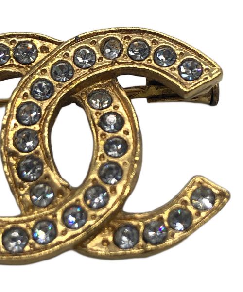 CHANEL（シャネル）CHANEL (シャネル) ココマークブローチ ゴールドの古着・服飾アイテム