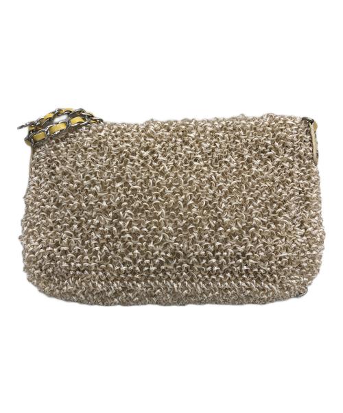 ANTEPRIMA（アンテプリマ）ANTEPRIMA (アンテプリマ) ワイヤーバッグ ベージュの古着・服飾アイテム