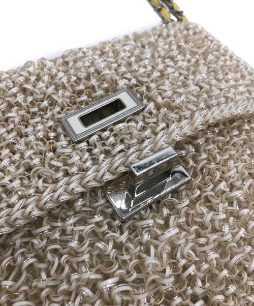 ANTEPRIMA（アンテプリマ）ANTEPRIMA (アンテプリマ) ワイヤーバッグ ベージュの古着・服飾アイテム