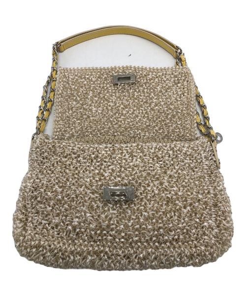 ANTEPRIMA（アンテプリマ）ANTEPRIMA (アンテプリマ) ワイヤーバッグ ベージュの古着・服飾アイテム