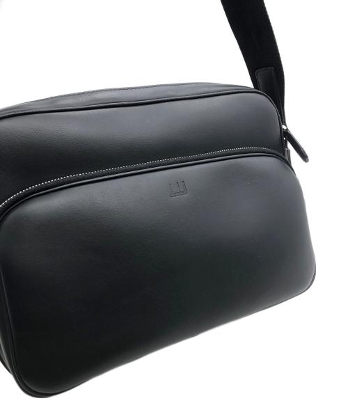 dunhill（ダンヒル）dunhill (ダンヒル) メッセンジャーバッグ ブラックの古着・服飾アイテム