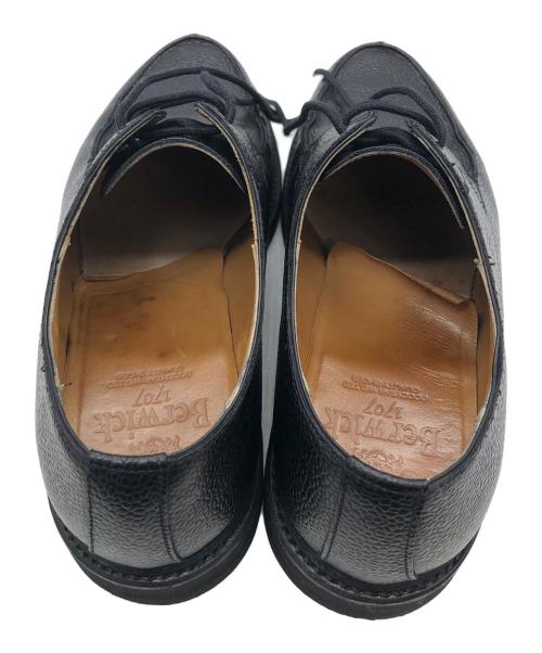 berwick（バーウィック）berwick (バーウィック) Uチップシューズ ブラック サイズ:25.5cmの古着・服飾アイテム