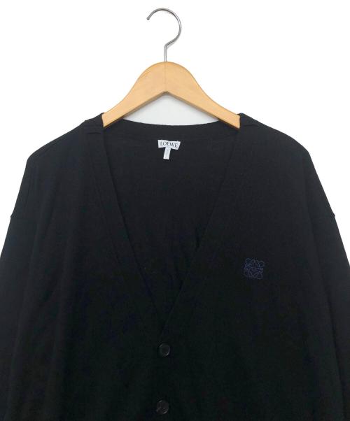 LOEWE（ロエベ）LOEWE (ロエベ) ニットカーディガン ブラック サイズ:Lの古着・服飾アイテム