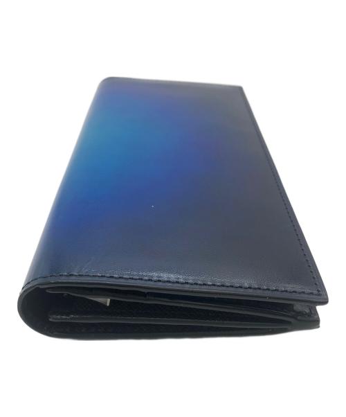 YUHAKU（ユハク）YUHAKU (ユハク) 長財布 ブルーの古着・服飾アイテム