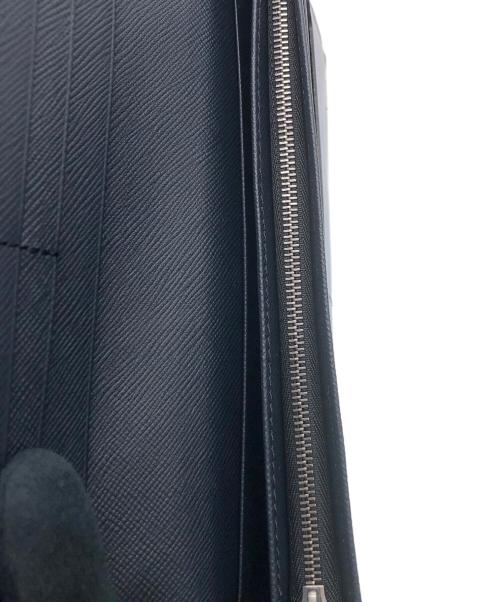 YUHAKU（ユハク）YUHAKU (ユハク) 長財布 ブルーの古着・服飾アイテム