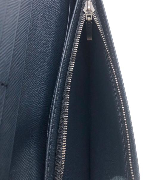 YUHAKU（ユハク）YUHAKU (ユハク) 長財布 ブルーの古着・服飾アイテム