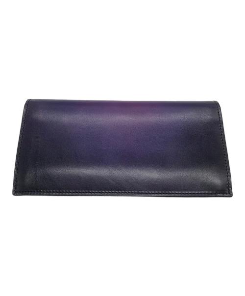 YUHAKU（ユハク）YUHAKU (ユハク) 長財布 パープルの古着・服飾アイテム