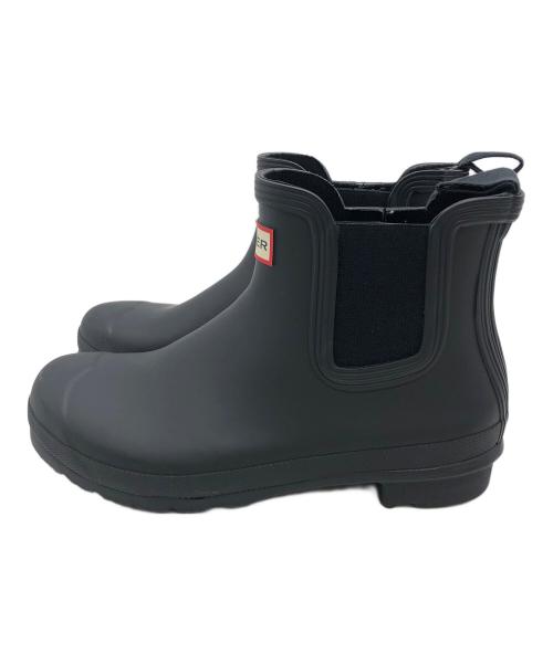 HUNTER（ハンター）HUNTER (ハンター) チェルシーブーツ ブラック サイズ:UK6の古着・服飾アイテム