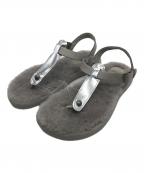 UGGアグ）の古着「トングサンダル」｜ライトグレー