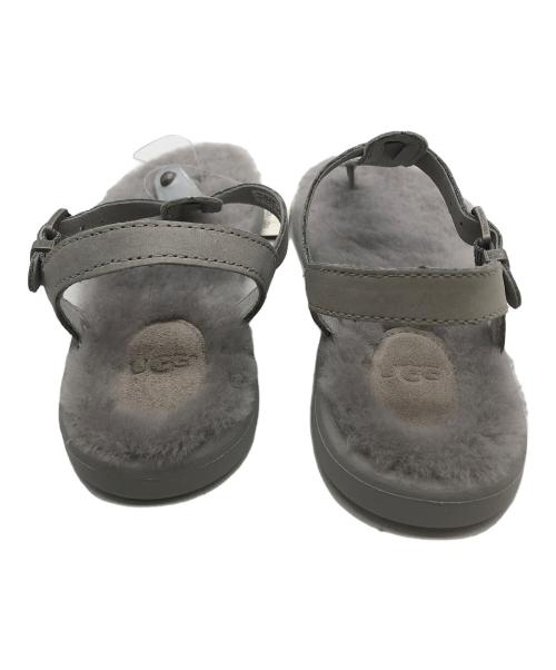 UGG（アグ）UGG (アグ) トングサンダル ライトグレー サイズ:22cmの古着・服飾アイテム