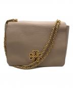 TORY BURCHトリーバーチ）の古着「2Wayチェーンショルダーバッグ グレー」｜ベージュ