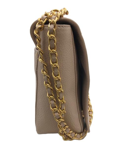 TORY BURCH（トリーバーチ）TORY BURCH (トリーバーチ) 2Wayチェーンショルダーバッグ グレー ベージュの古着・服飾アイテム