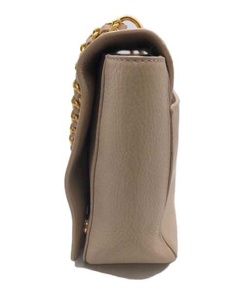 TORY BURCH（トリーバーチ）TORY BURCH (トリーバーチ) 2Wayチェーンショルダーバッグ グレー ベージュの古着・服飾アイテム