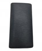 LOUIS VUITTONルイ ヴィトン）の古着「エピ　ポルトフォイユ ブラザ」｜ブラック