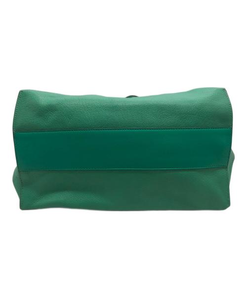 Chloe（クロエ）Chloe (クロエ) トートバッグ グリーンの古着・服飾アイテム